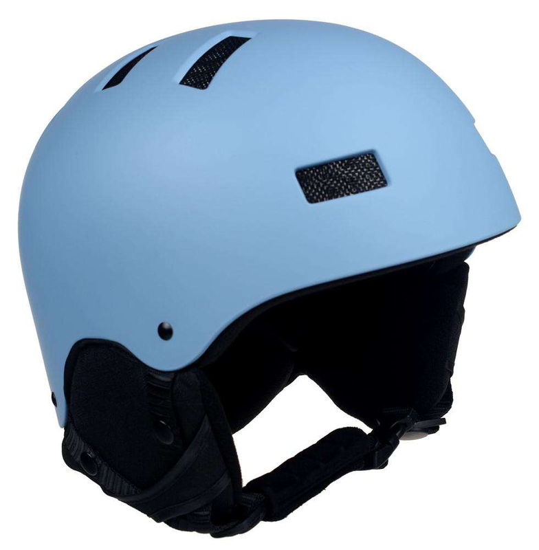 Casque de Ski, casque de Skateboard avec protège-oreilles amovibles et doublure, casque de neige pour enfants adultes unisexes, CE et ASTM