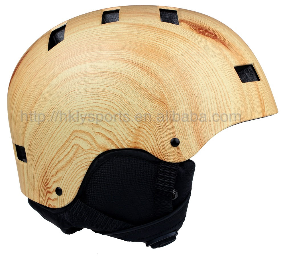 Casque de sport à effet de transfert d'eau, casque de ski de sécurité personnalisé