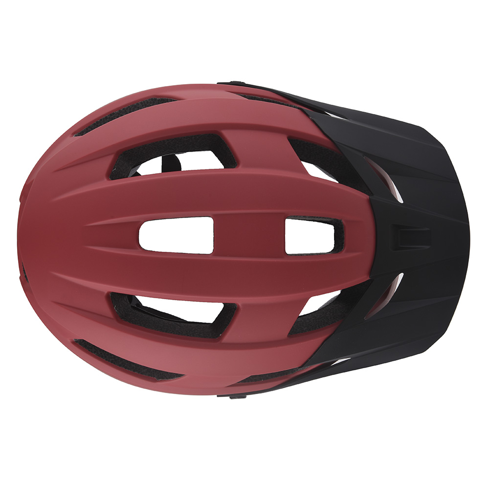 Casque de vélo casque de vélo de montagne pour le cyclisme en plein air Sport rouge