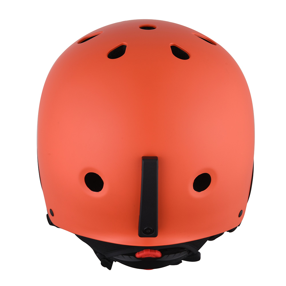 Casque de Ski de neige de coquille d'abs de Certification de la CE casque rouge de Ski