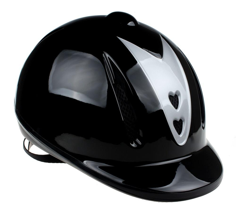 Shengtao Safety Equestrian LY24 PVC + ABS Out Shell Casque d'équitation avec coussinet arrière