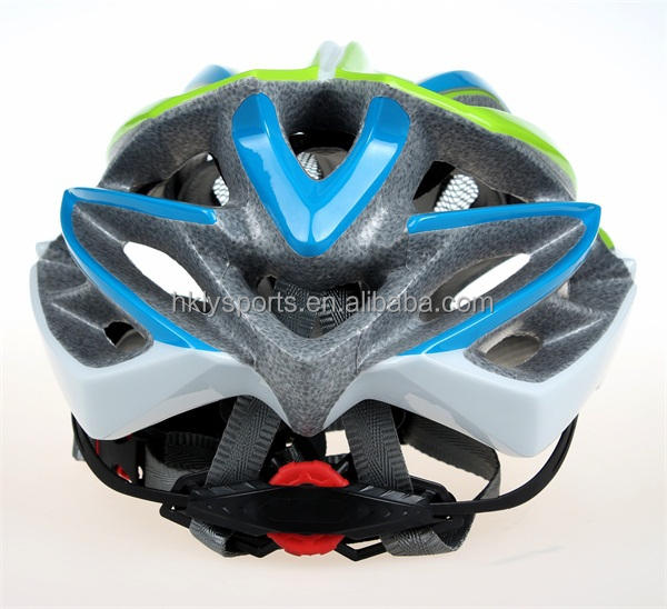 Casque de vélo sécurité personnalisé PC casque de cyclisme moulé vert casque de vélo adulte