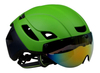 Casque de vélo avec lunettes magnétiques amovibles, visière de vélo de montagne, casque de cyclisme pour adultes, pour hommes, femmes et jeunes