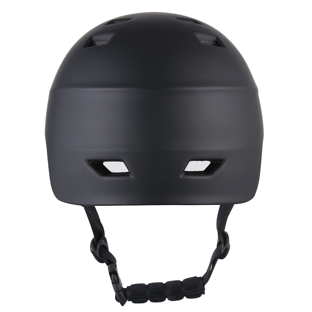 Casque de skate moulé, nouveau casque design noir
