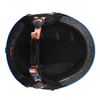 Casque de ski de neige amovible pour ski d'hiver en plein air professionnel avec sécurité certifiée CE ASTM pour hommes, femmes et jeunes casques de ski bleus