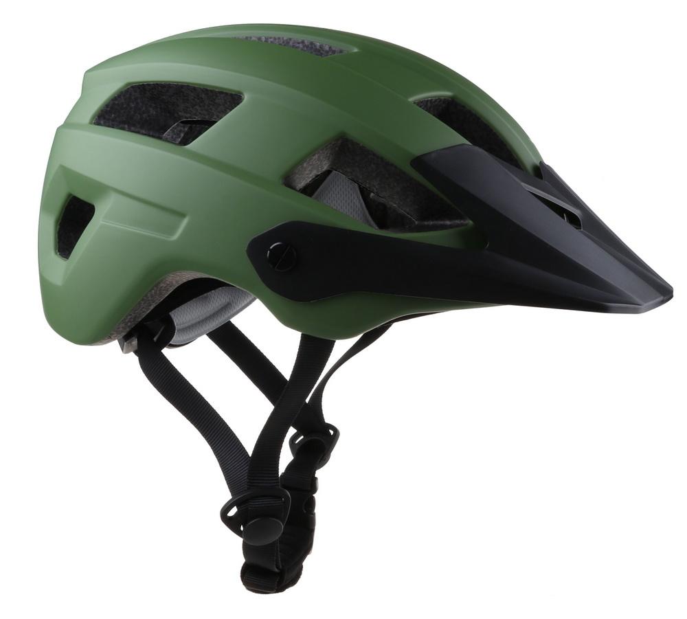 Casque de vélo de protection de casque de vélo de montagne réglable CE CPSC avec casque de vélo à visière mobile