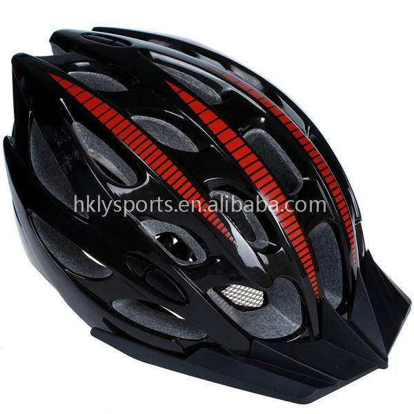 Casque de cyclisme pour adultes, vente chaude, dans le moule, casque de vélo de montagne PC