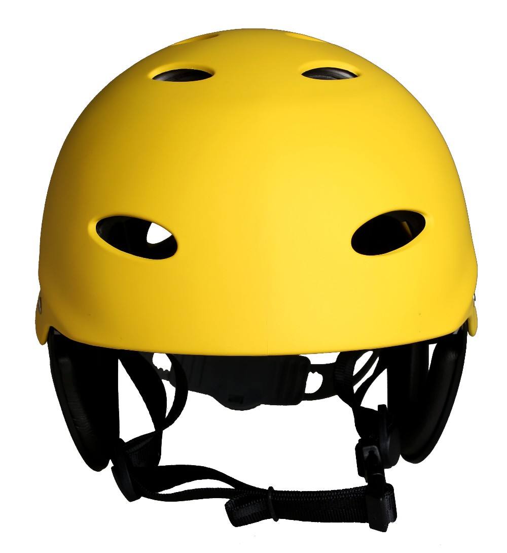 Casque léger fait sur commande de sports nautiques de sécurité de revêtement d'impact d'ABS Shell et d'EVA
