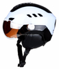 Sports de neige d'hiver Patinage de ski Casque de ski moulé pour adulte avec verre