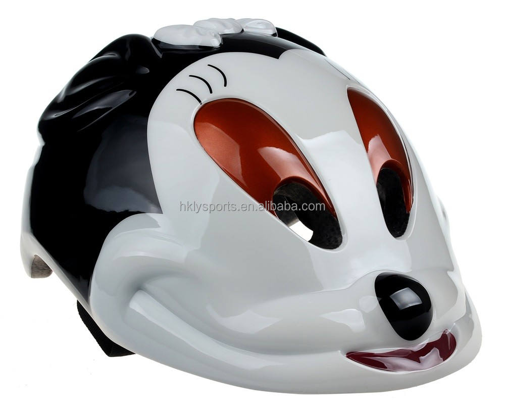 Casque de vélo de cyclisme en forme d'animal de haute sécurité