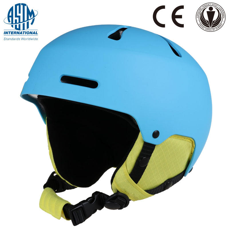 Casque de ski pour enfants, coussinets d'oreille amovibles, casque de ski de snowboard, casque de skate d'hiver pour enfants