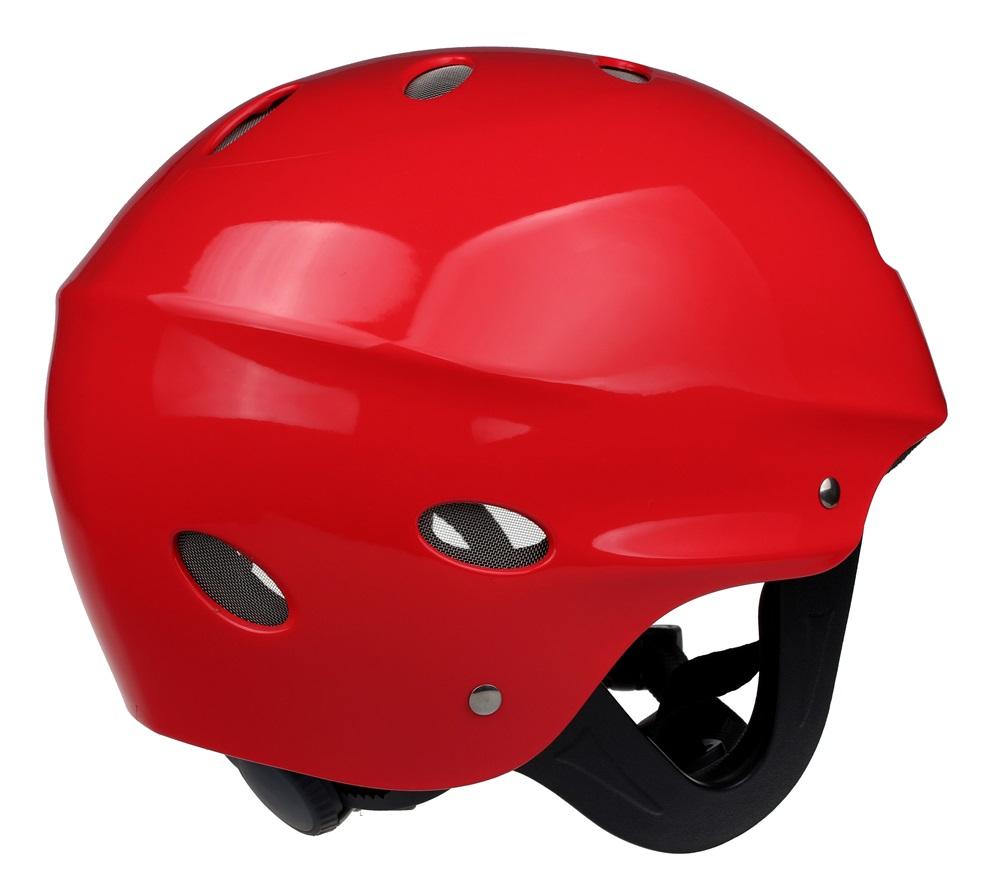 Casque de sauvetage de protection pour sports nautiques blancs, coque ABS, casque de Rafting