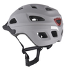 Nouveau casque de vélo lumière LED PC In-moule casque de cyclisme, Sport sûr montagne route équitation casque de vélo pour adulte gris