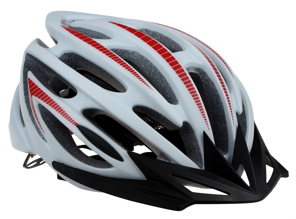 Casque de vélo approuvé CE casque de vélo adulte casque de cyclisme moulé avec visière