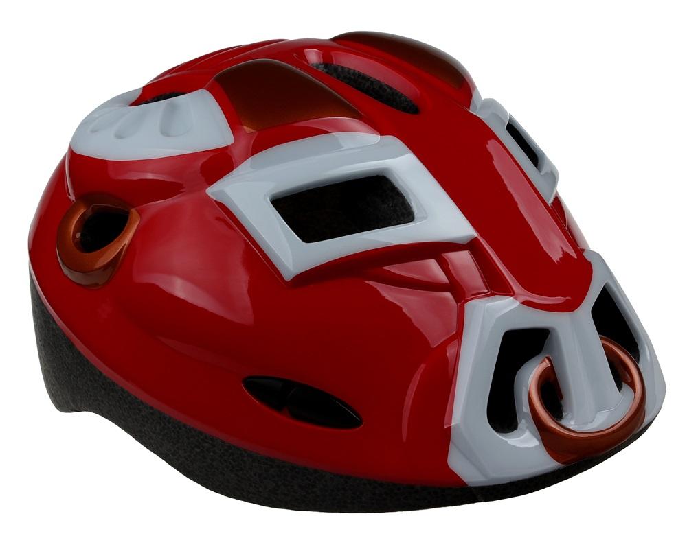 Casque de vélo pour enfants, fournisseur chinois, PC moulé, joli casque de vélo avec lumière LED