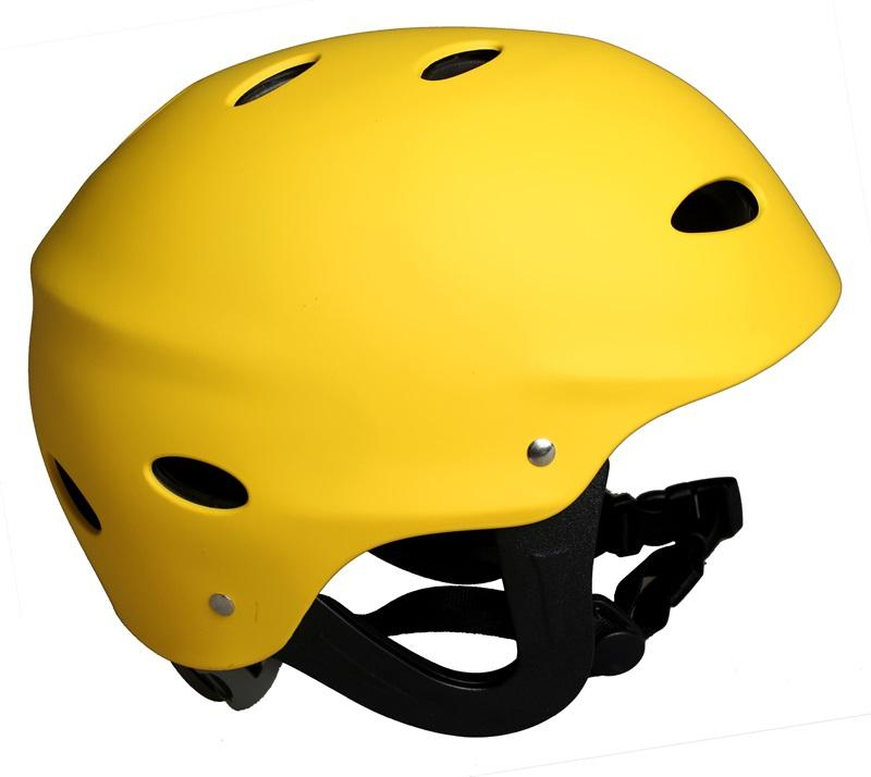 Casque léger fait sur commande de sports nautiques de sécurité de revêtement d'impact d'ABS Shell et d'EVA