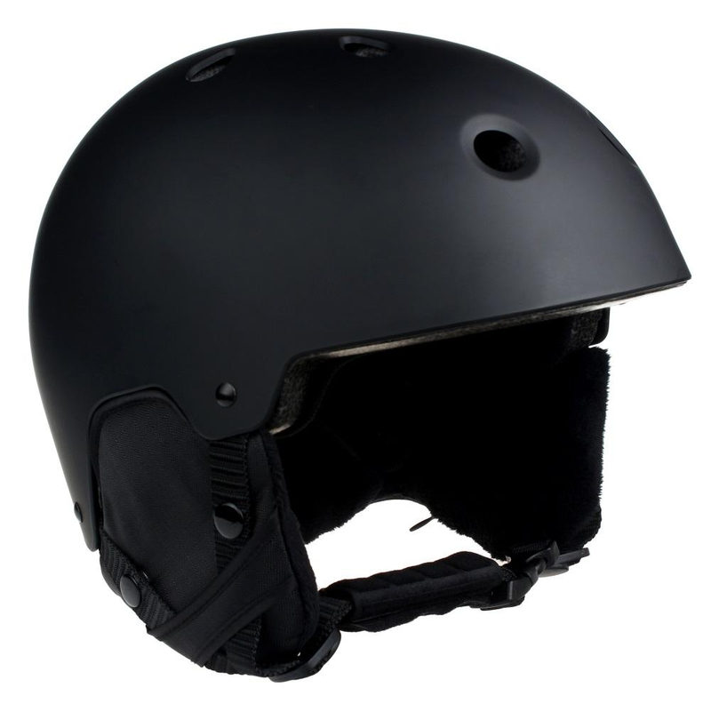 Casque de neige mou d'impact multi fait sur commande d'ABS de casque de ski de sport de sports d'hiver