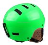Casque de ski en cuir Casque de snowboard ABS Casque OEM