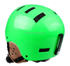 Casque de ski en cuir Casque de snowboard ABS Casque OEM