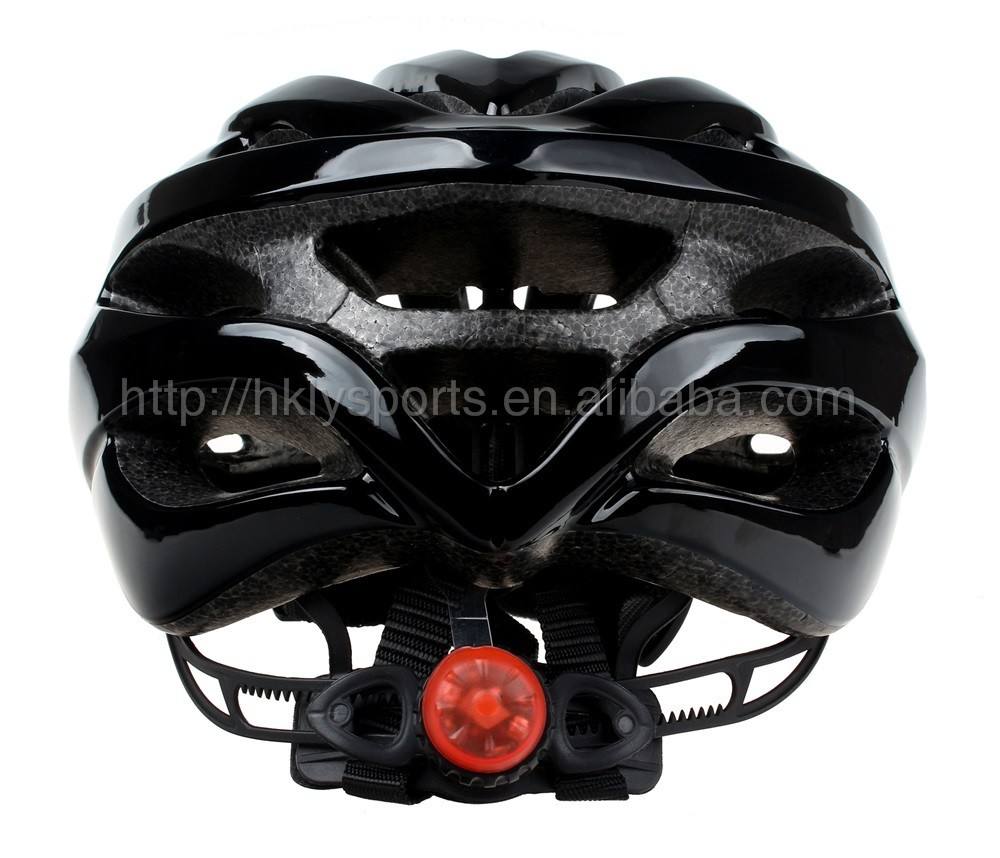 Casque de vélo personnalisé OEM approuvé CE CPSC avec clignotant lumineux LED