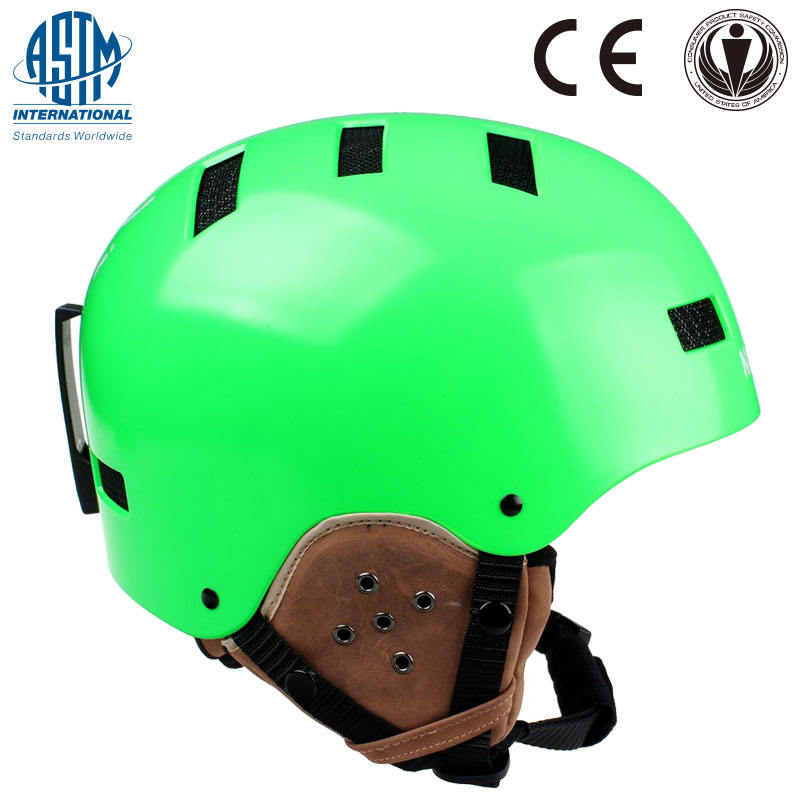 2017 nouveau Design offre spéciale casque de Ski de Protection d'oreille en cuir, casque de Snowboard populaire, casque en cuir