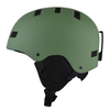 Casque de ski de neige amovible pour ski d'hiver en plein air professionnel avec sécurité certifiée CE ASTM pour hommes, femmes et jeunes casques de ski verts